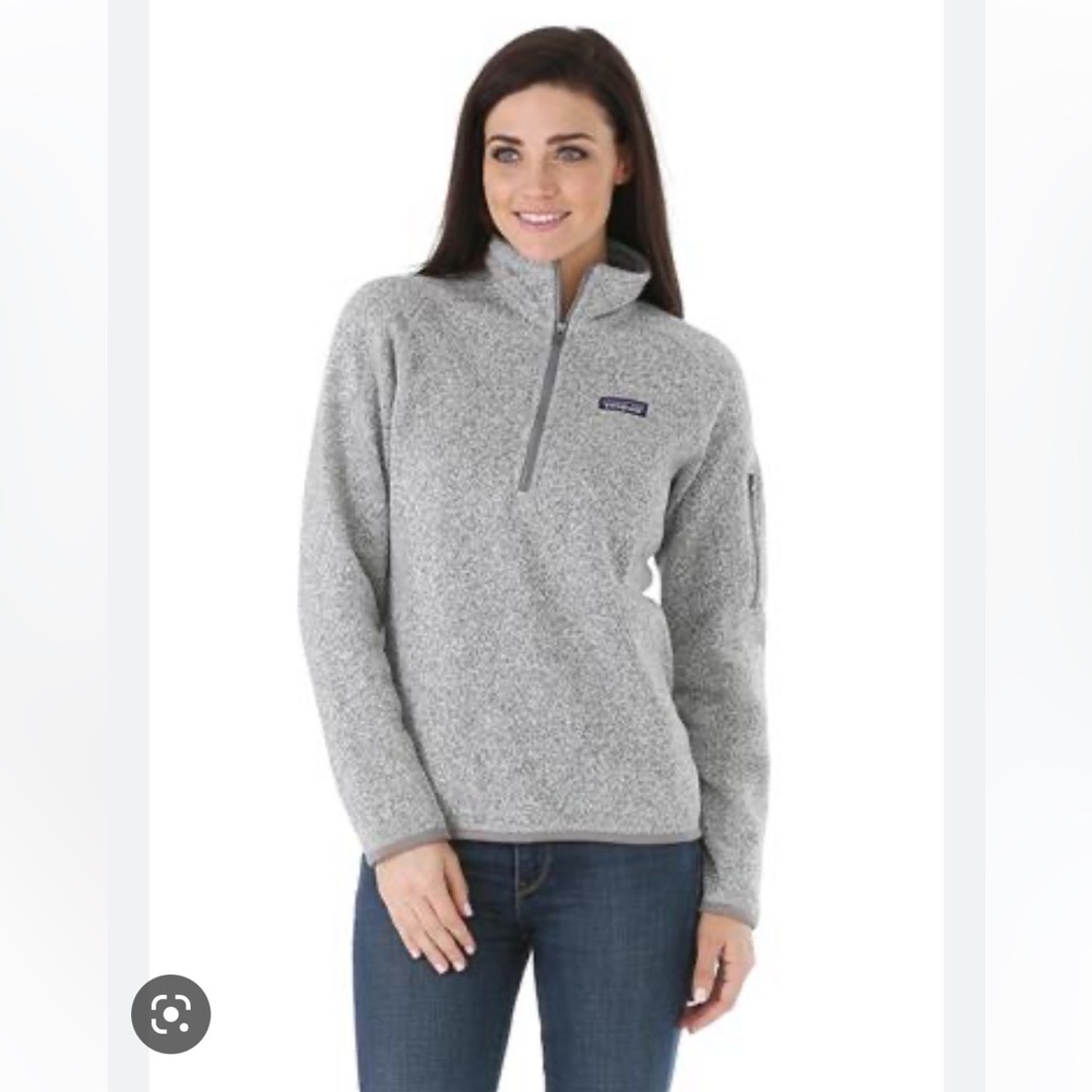 Patagonia Grey 1/4 Zip Better Sweater